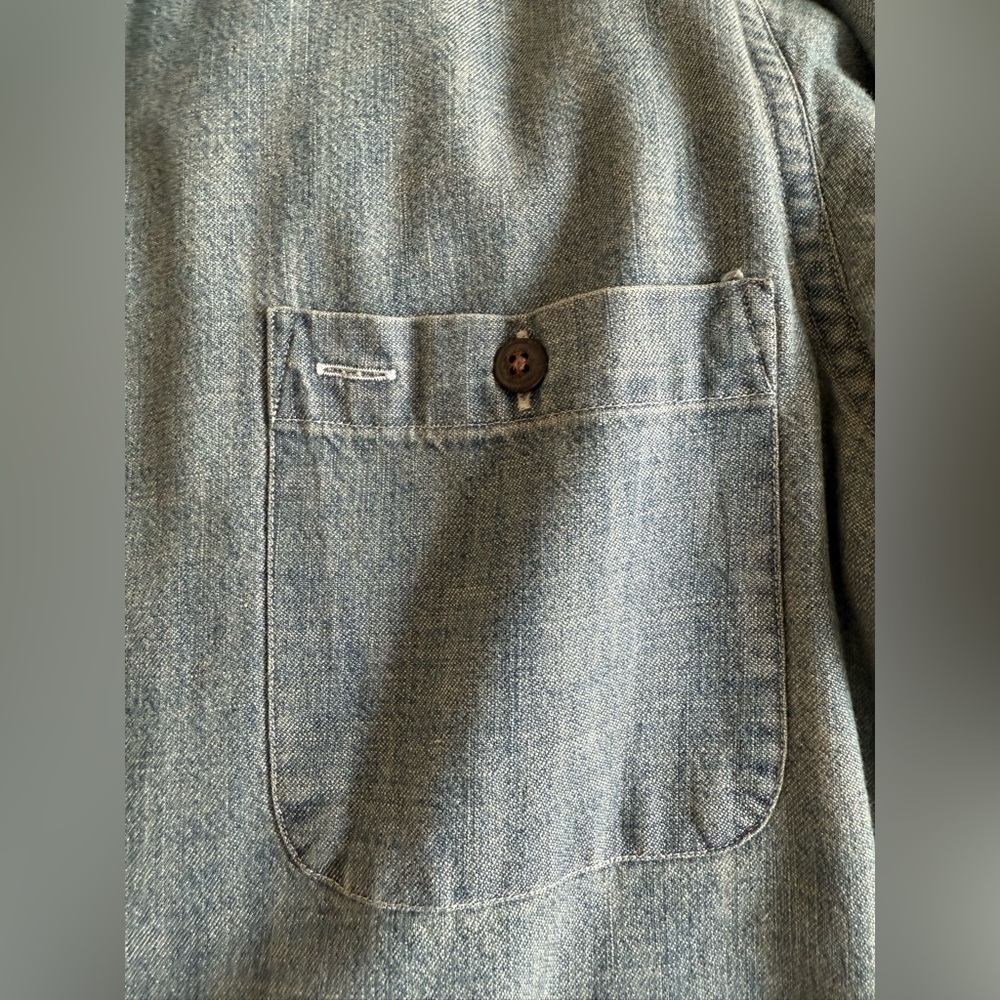Brooks Brothers Chambray Button Down - Picture 3 of 5